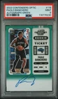 2022 PANINI CONTENDERS OPTIC AUTO-GREEN #118 PAOLO BANCHERO RC 63/75 PSA 9