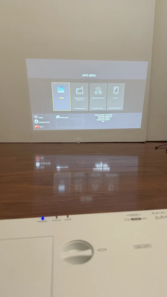 NEC NP-P502H 5,000 Lumens 1920x1080 Large Venue Projector 74% Lamp life remain - Image 2 of 4