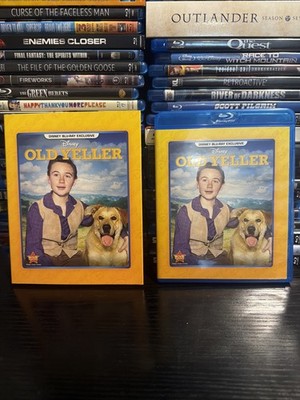 Old Yeller w/ Slipcover (Blu-ray) Disney Movie Club