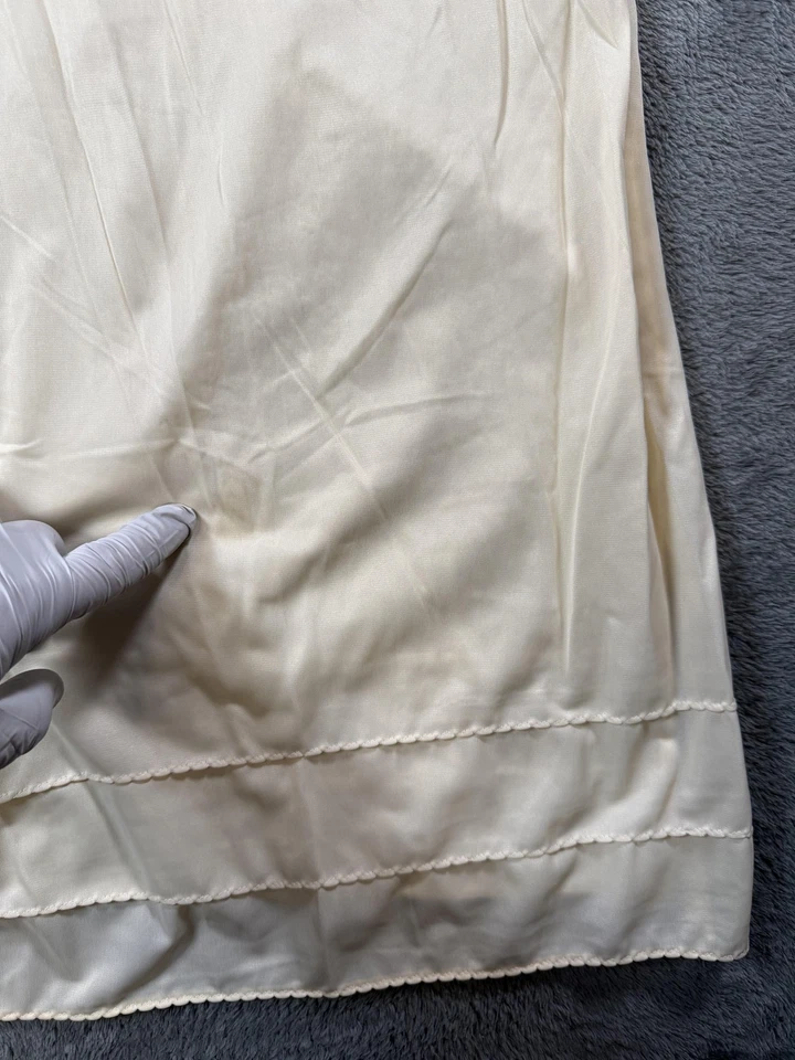 Lencería vintage Wonder Maid sin cordones para mujer 40 marfil estilo nailon 2918 Foto 4 de 4