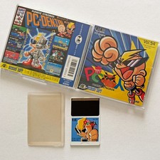 PC Engine PC Denjin Air Zonk Punkic Cyborgs PCE NEC Capcom Shooter Game Japan JP