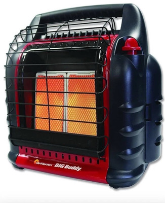 Mr. Heater Propane Space Heater 18,000 BTU Big Buddy Portable Radiant 450 SQ-FT