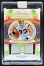2025 Panini Flawless Joe Thomas Career Milestones Patch #/15 Browns