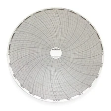 DICKSON C432 Circular Paper Chart, 24 hr, 60 pkg 1PRV3