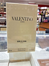 VALENTINO UOMO BORN IN ROMA IVORY EAU DE TOILETTE SPRAY FOR MEN 3.4 Oz / 100 ml