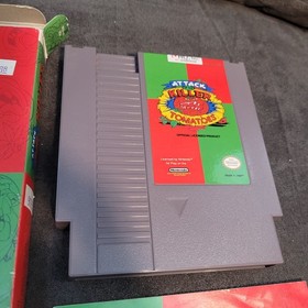 Attack of The Killer Tomatoes Nintendo NES Complete in Box CIB