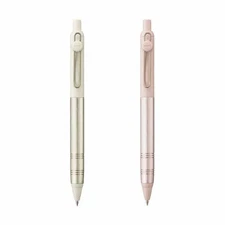 Uni-ball Zento Flow Model Pen Set – 0.5mm Anshurium Pink & 0.38mm Birch White JP