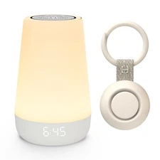 Hatch Sleep Bundle – Rest 2nd Gen Sound Machine + Portable Rest Go (Putty)