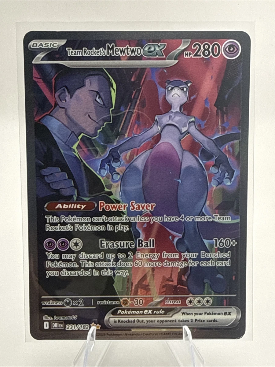 Pokémon Cards✴︎Team Rocket Pokémon TCG Team Rocket Full Art Individual Trading Card Games for