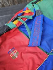 Vintage 90s United Colors of Benetton Golf Travel Bag &ndash; Multicolor