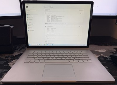 Microsoft Surface Book 3 15'' i7-1065G7 16GB RAM 256GB SSD NVIDIA GTX 1660 Ti