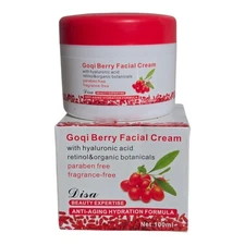 Goji Berry Facial Cream Hydrating Formula Fragrance Free. 100ml X 1