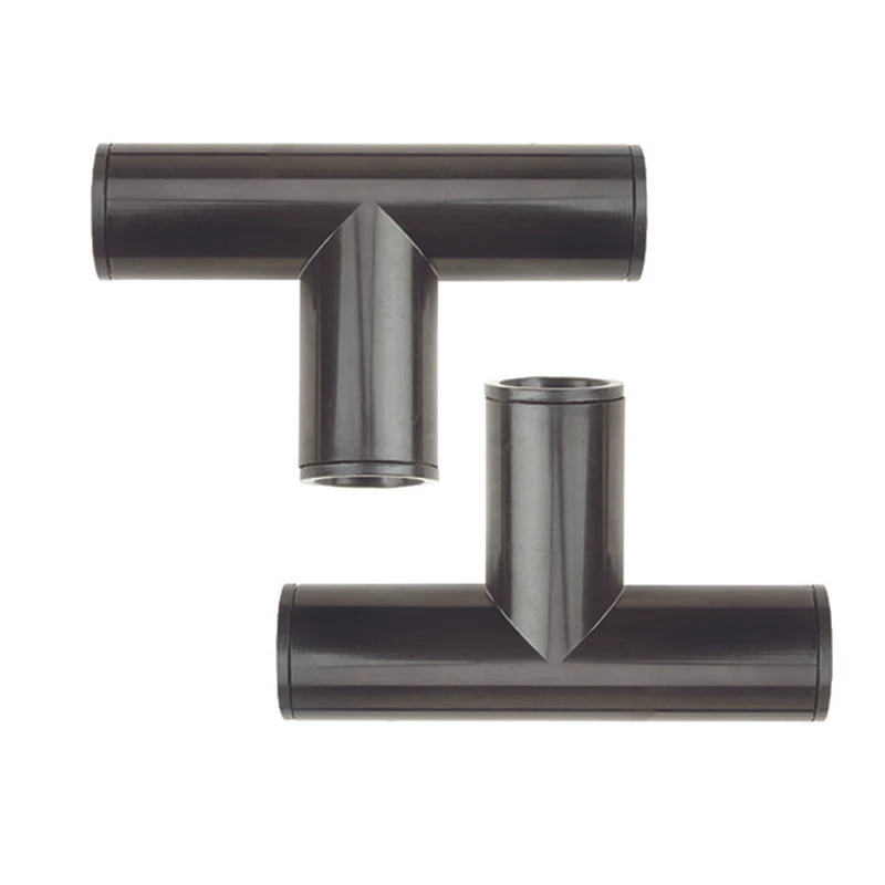 Camiseta de compresión Raindrip R348CT negra 60 PSI riego por goteo para 5/8 pulgadas Manguera Foto 2 de 2