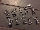 ORIGINAL MARX ALAMO PLAYSET FULL SET OF 10 SILVER SP 45mm CALVARY MINT MATCHING
