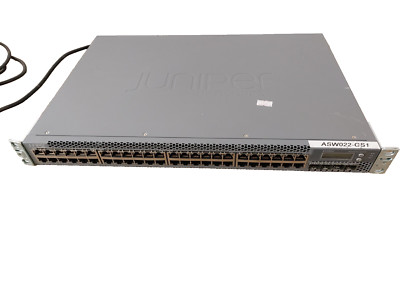 Juniper EX3300 Ethernet Switch 48Port 4SFP 10/100/1000BASE-T 3300-48T