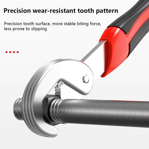High-carbon Steel Quick Automatic Spanner Key Pipe Wrench Hand Tool - Picture 11 of 15