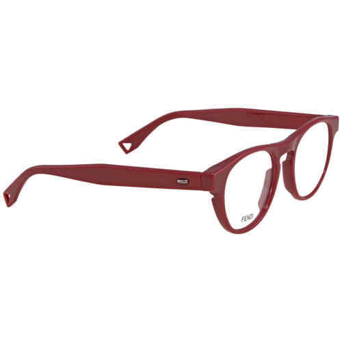 Fendi FE40125F 54S Shiny Red Havana/Bordeaux 53-21-145  display picture 1