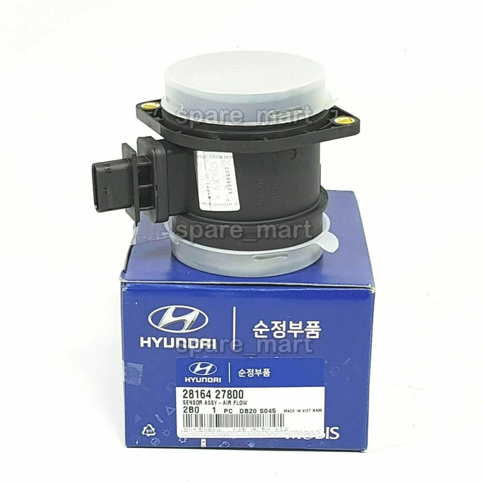 Pieza de 1 medidor de sensor de flujo de aire de masa 28164-27800 para Hyundai Sonata 2006-2015 Foto 3 de 4