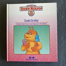 Teddy Ruxpin  Uncle Grubby" Book Only 1985 Vintage