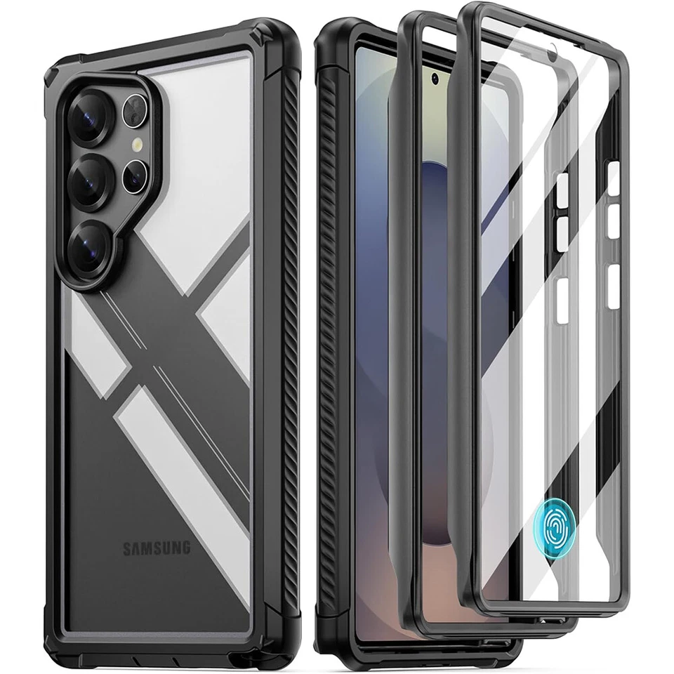 Funda Poética Integrada Pantalla Para Samsung Galaxy S25 Ultra 5G S25 Plus S25 Foto 2 de 4