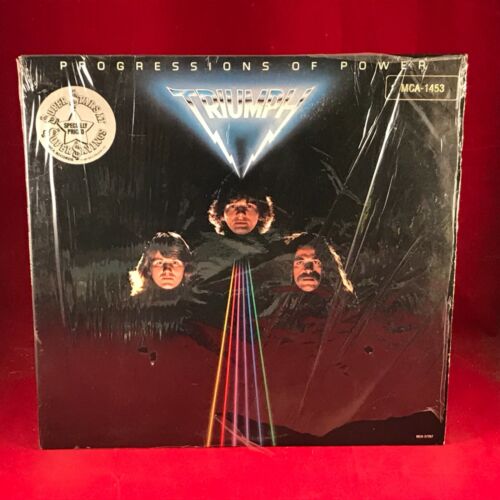 TRIUMPH Progressions Of Power 1981 USA Vinyl LP original record - Afbeelding 1 van 4