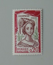 Année 1961 france YT 1301 neuf luxe ** célébrités comédiens français