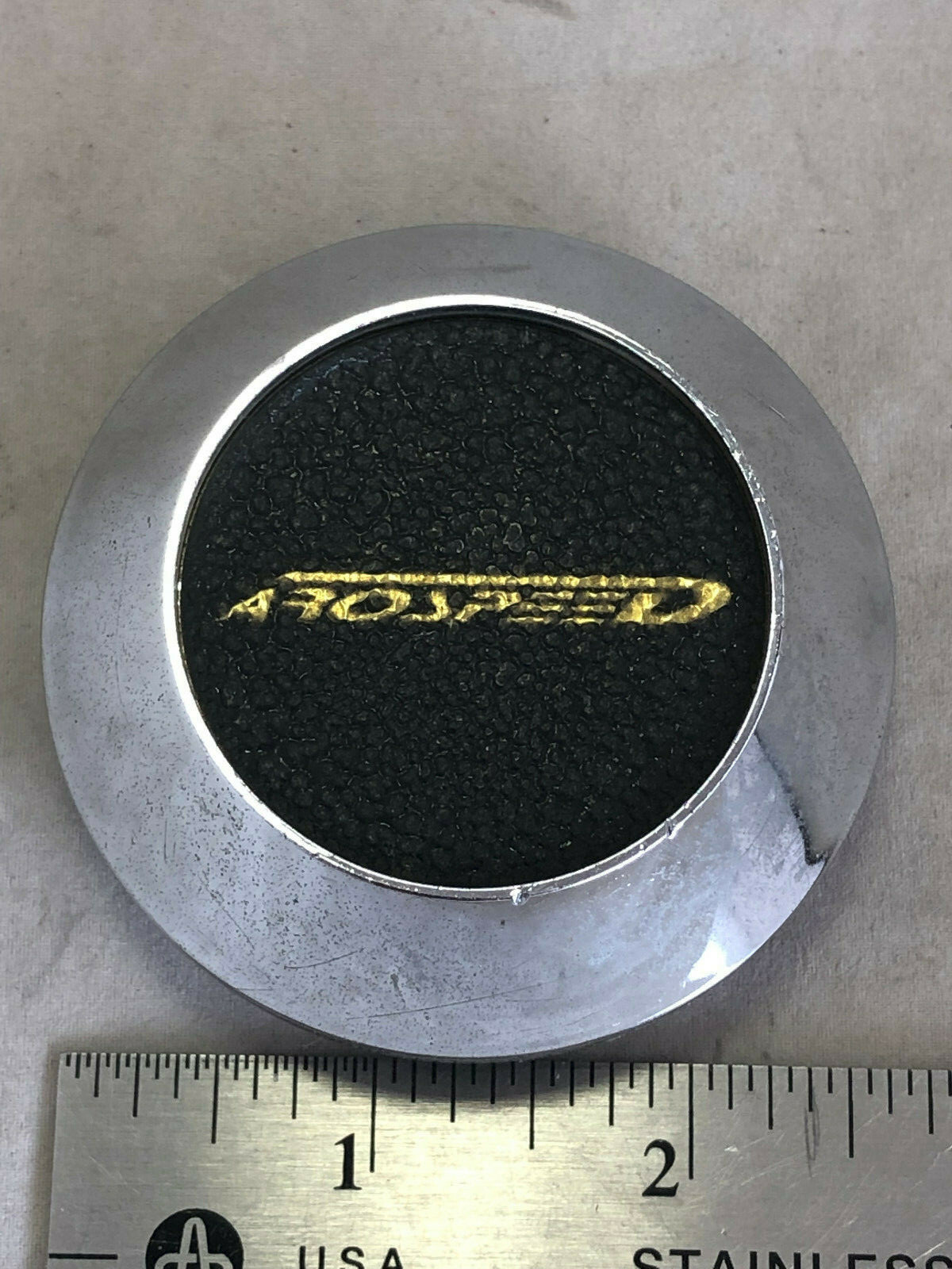 Arospeed Custom Wheels Chrome Snap-In Wheel Rim Hub Cover Center Cap D-35-image