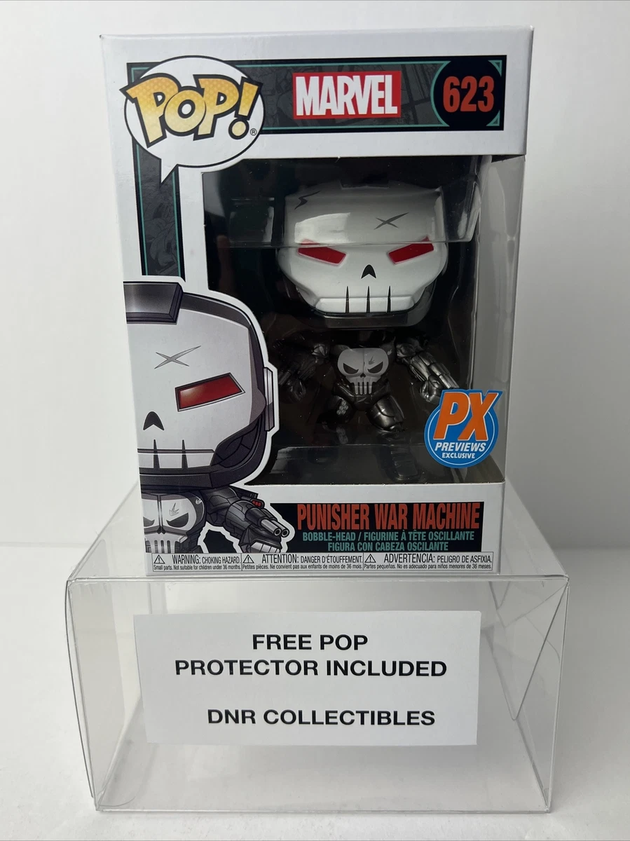 Funko Pop! Marvel #623 Punisher War Machine PX Previews Exclusive Bobble-Head