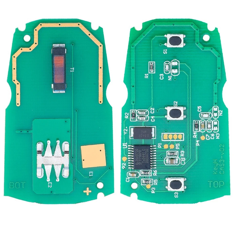 Llavero remoto barato para BMW Serie 1/3/5/7 X5 X6 315 MHz Sistema PCF7945 CAS3 Foto 3 de 3