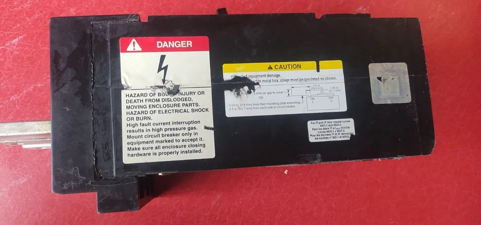 KIJ34125 3P 480V 125 A CURRENT LIMITING BREAKER  1 YEAR WARRANTY REFURBISHED SQD - Image 4 of 4