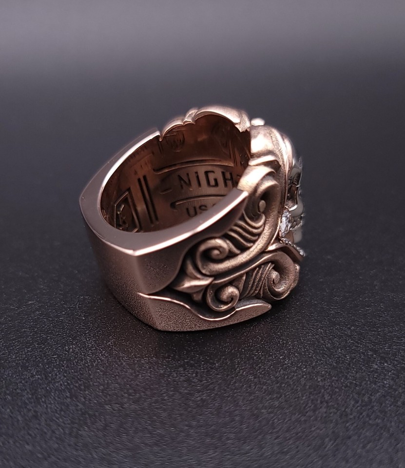 NightRider 14kt Gold Custom Diamond Jawbone 