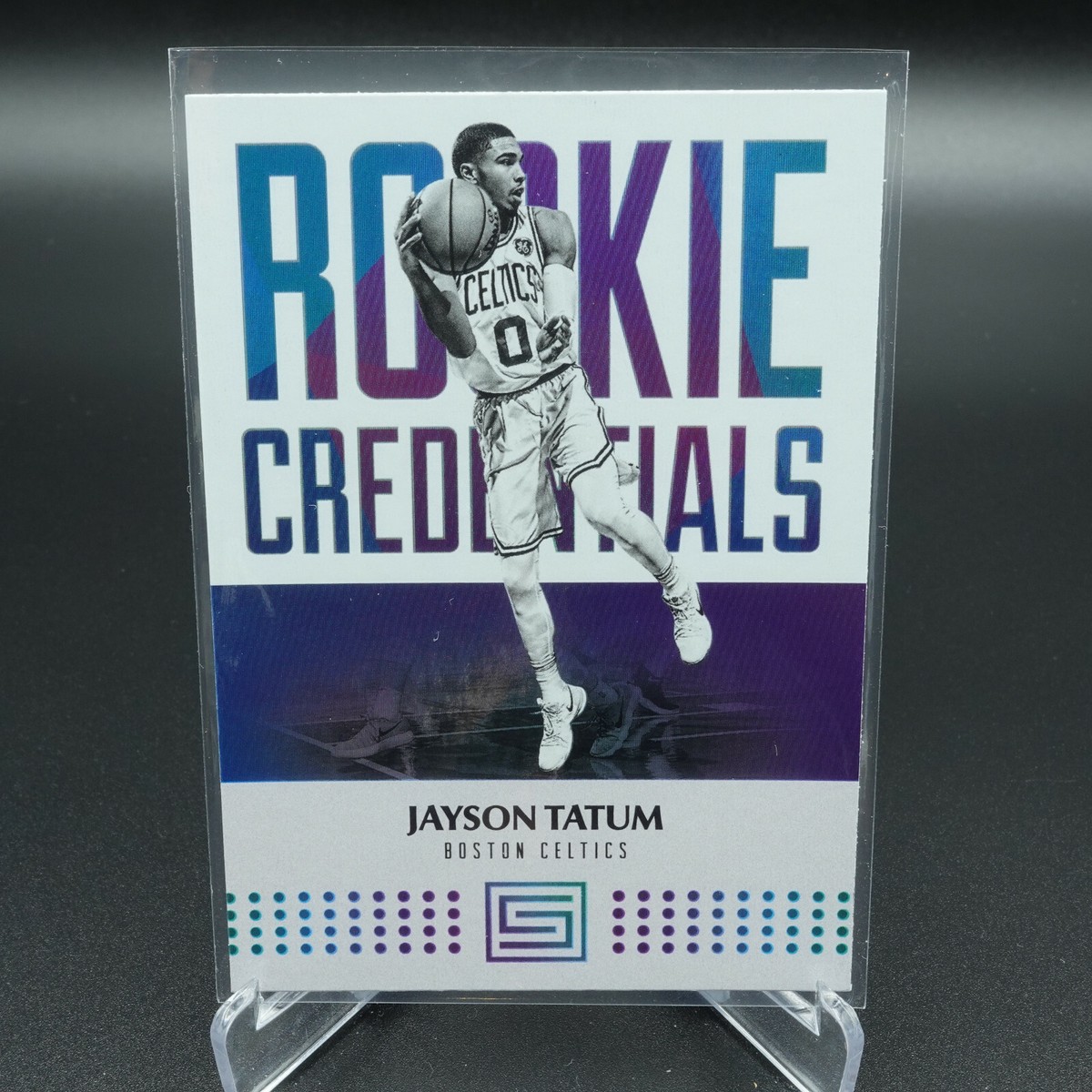 ジェイソン・テイタム 2017 シルバープリズム ルーキーカード PSA9 