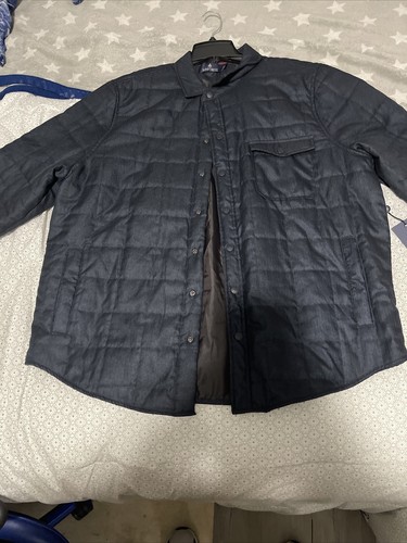 Rainforest Box Quilt Shirt Jacket Snap 