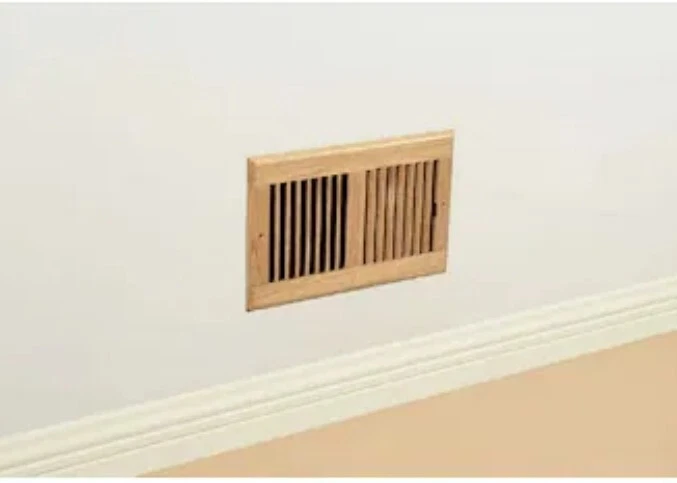 Allen+Roth 12-in x 6-in Wood Light Oak Sidewall/ Ceiling Grille - Image 2 of 4