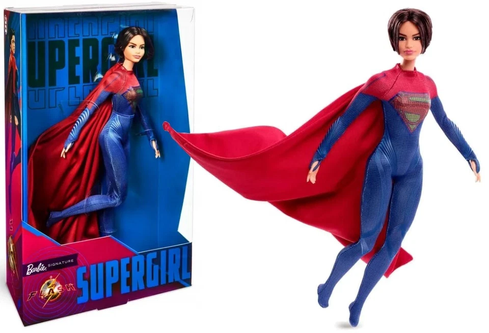BARBIE SIGNATURE FLASH SUPERGIRL DOLL Collectible HKG13 MATTEL - Bild 1 von 4
