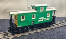 Custom Train Burlington Northern Caboose -Please Read Item Description-