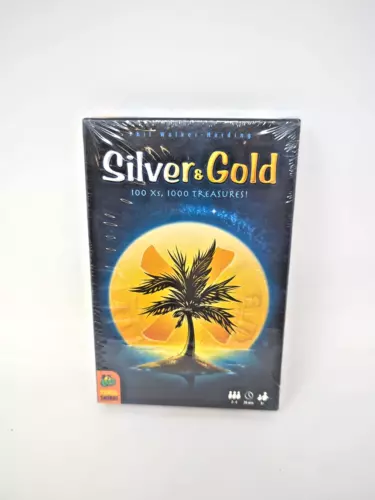 🌎 Silver & Gold Card Game Pandasaurus Games,Brand New fast shipping 2-4 players