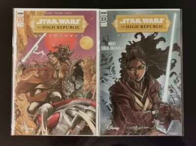 Star Wars HIGH REPUBLIC ADVENTURES 1 & 2, 1st App of Lula Talisola & Marchion Ro