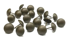13/16" Dark Natural Decorative Furniture Upholstery Nails Tacks Size #1052 - 100