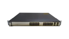Cisco Catalyst 3750G WS-C3750G-24PS-S 24 Port PoE 10/100/1000 Gigabit Switch