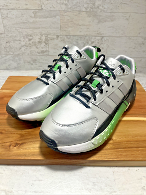 ポケバイ Adidas X Kawasaki Ninja Zx 22 Boost Mens Sz 8 Metallic Silver