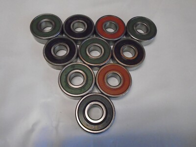 10 Koyo 6303-2RS 17x47x14 Alternator Bearings Made In Japan 
