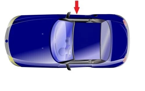 Kit de reparación de cinta reguladora de ventana delantera Corvette para Chevrolet 1984-1986 Foto 3 de 4