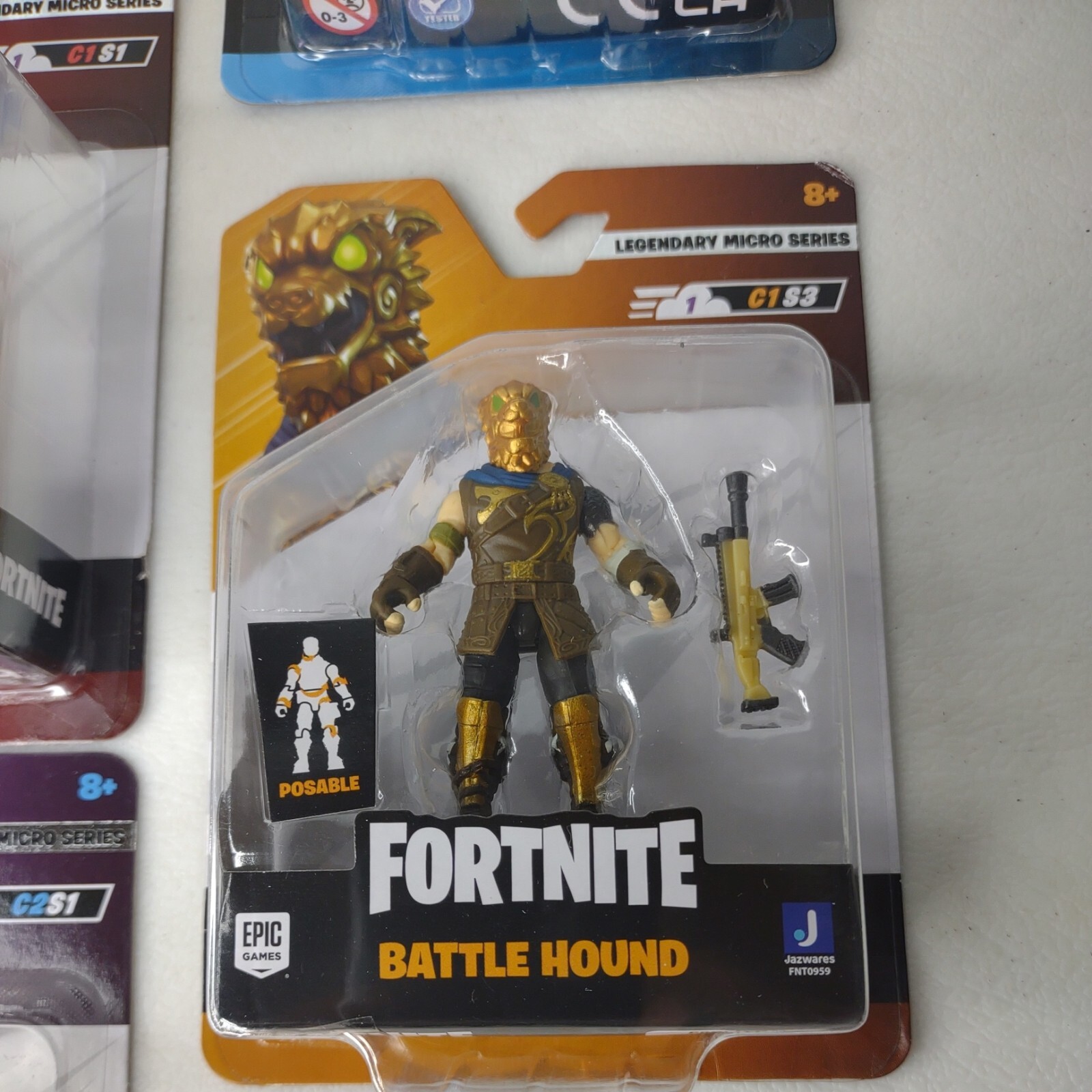 Fortnite Mini Carbide E Sargento Jonesy - Fun Divirta-se