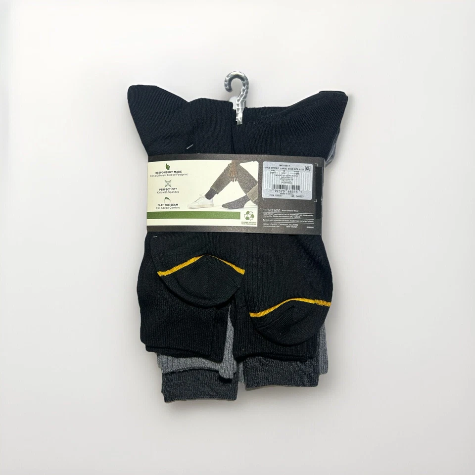 Nuevos calcetines de vestir Goldtoe para hombre colección exclusiva punta plana costura Foto 3 de 3