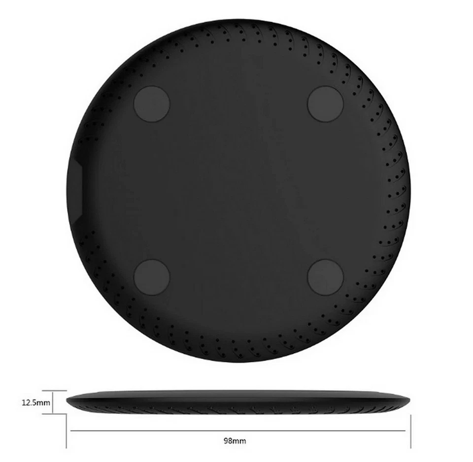 Cargador Inalámbrico QI Cargador Base de Carga Inalámbrica 15W para IPHONE Samsung Huawei Foto 4 de 4