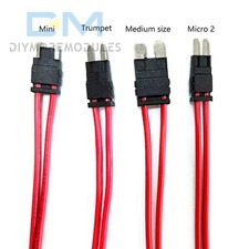 Car Modification ACC Fuse Box Micro/Mini Standard Power Socket Fuse Holder 16AWG