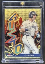 Marketplace image: 2026 Topps Finest Cal Raleigh Gusto SuperFractor #1/1 Mariners