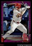 2025 Bowman Chrome Fuchsia Reptilian Refractor Jack Gurevitch 1st Rookie 173/199