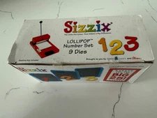 Sizzix Lollipop Number Set 9 Dies Included by Provo Craft & Ellison ~ Scrapbook